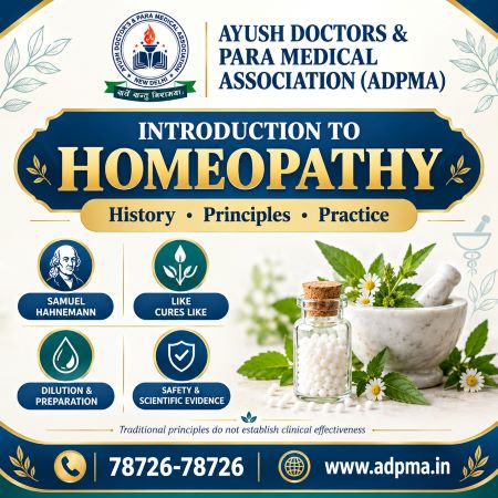 Introduction to Homeopathy: History, Principles and Practice